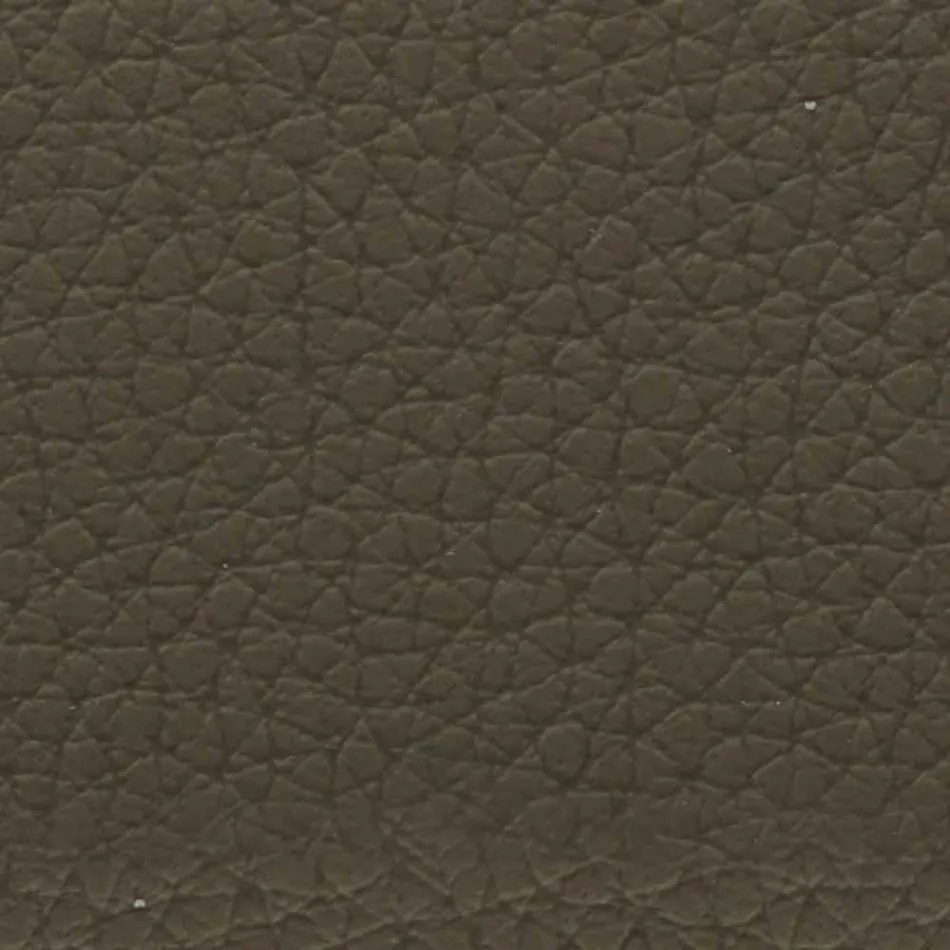 Tweepersoonsbed bedekt met kunstleer met voeten gemaakt in Italië - Nurzio Viadurini