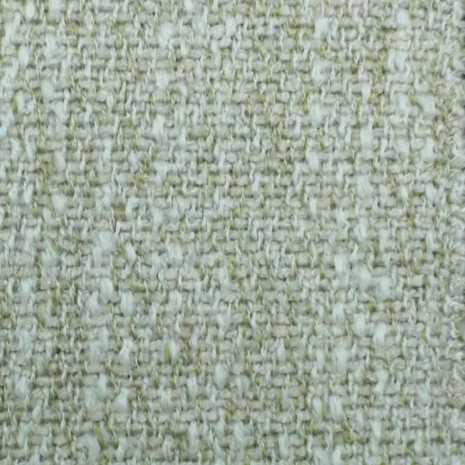 Rond design tweepersoonsbed bedekt met stof Made in Italy - Rello Viadurini