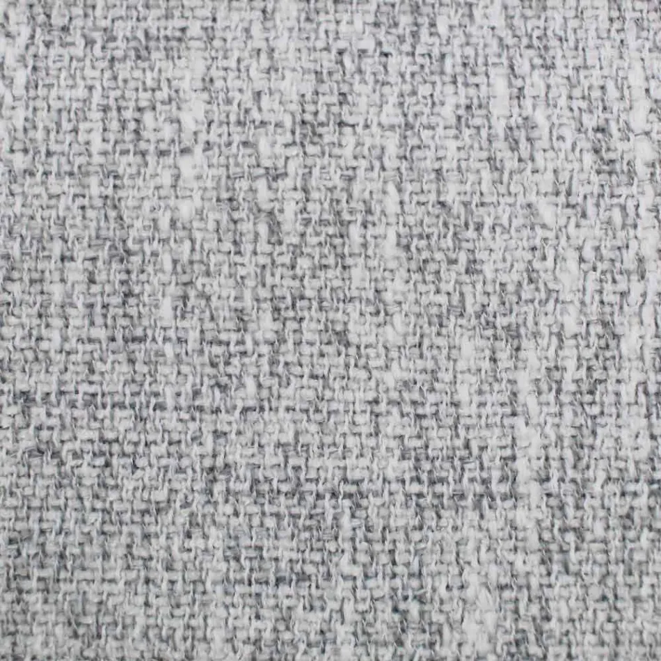 Rond design tweepersoonsbed bedekt met stof Made in Italy - Rello Viadurini