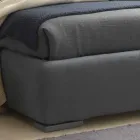 Tweepersoonsbed zonder doos, hedendaags design, Iorca by Bolzan Viadurini