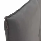 Tweepersoonsbed met afneembare hoes met houten poten Made in Italy - Tampa Viadurini