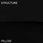 Rond tweepersoonsbed bekleed met design ecoleather Made in Italy - Vesio Viadurini