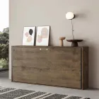 Horizontaal opklapbaar eenpersoonsbed gemaakt in Italië - Samenwerking Viadurini