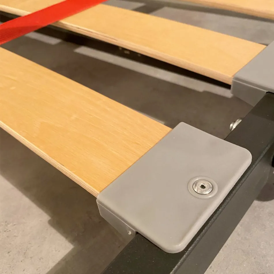 Horizontaal opklapbaar eenpersoonsbed gemaakt in Italië - Samenwerking Viadurini