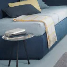 Hoekbed, met Line4 Bolzan-hoofdeinde en zijpaneel Viadurini