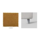 Eenpersoonsbed met optionele opbergruimte Made in Italy - Ciccio Viadurini