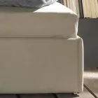 Eenpersoonsbed met gevormd hoofdeinde en zijpaneel, Line8 Bolzan Viadurini