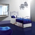 Single Bed in smeedijzer Cassiopeia Viadurini