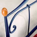 Single Bed in smeedijzer Dalia Viadurini