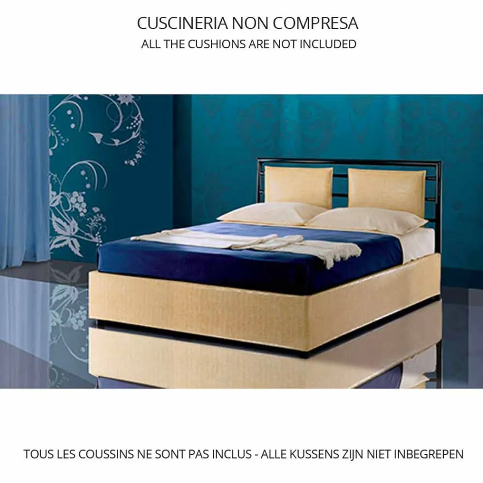 Single Bed in smeedijzer Dionysus Viadurini