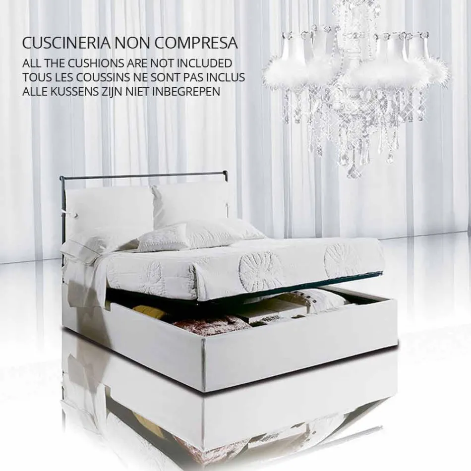 Single Bed in smeedijzer Hephaestus Viadurini