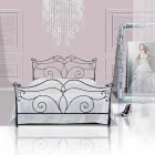 Single Bed in smeedijzer Febo Viadurini