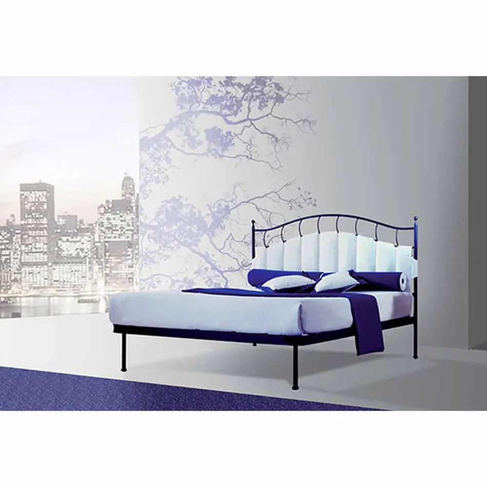 Een bed and a Half Plein smeedijzer Amethyst Viadurini