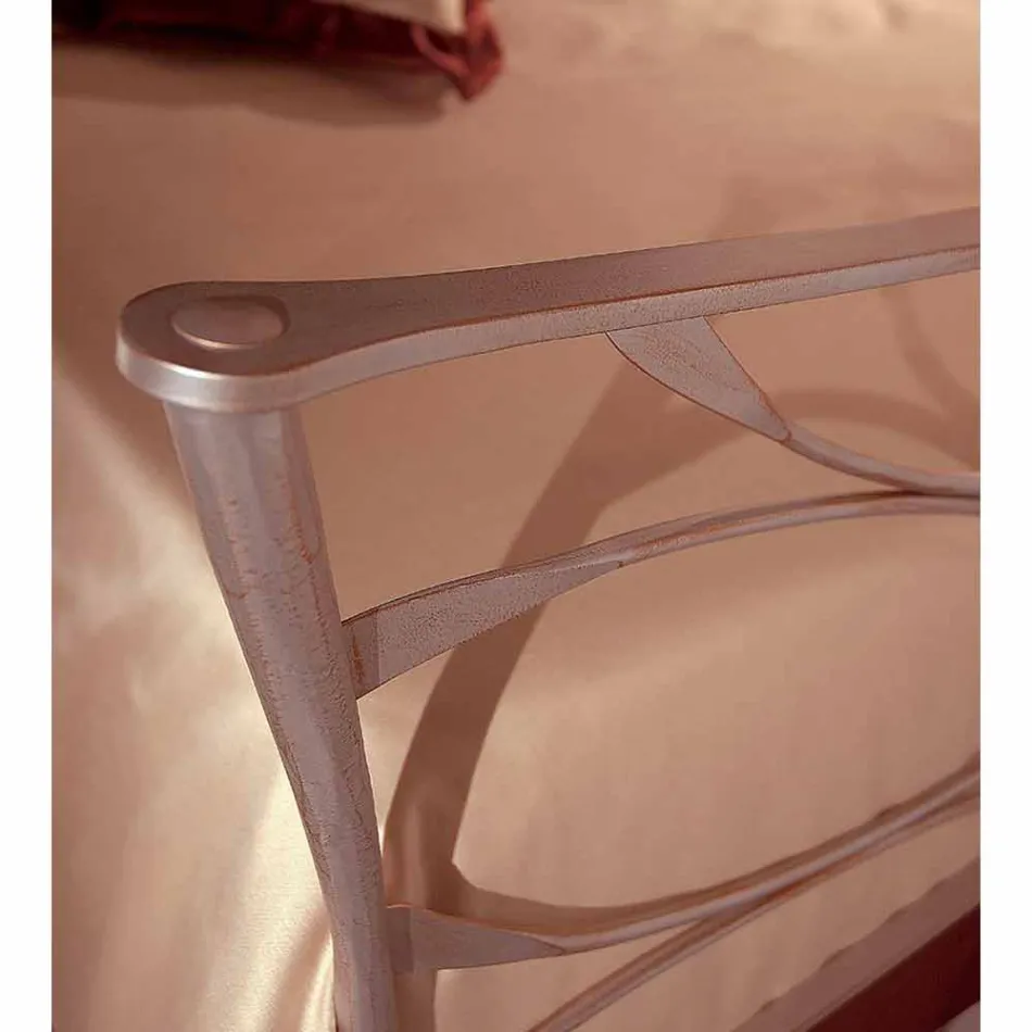 Een bed and a Half Plein smeedijzer Hydra Viadurini