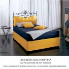 Een bed and a Half Plein smeedijzer Lira Viadurini