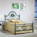 Bed queen size smeedijzeren verpletterd Gloria Ontwerp