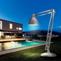 Leucos The Great JJ outdoor vloer lamp in aluminium design