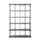 In Boekenkasten gerookte modern design plexiglas Sfera4 Viadurini