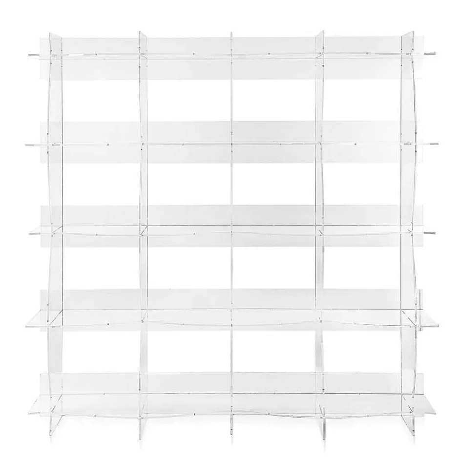 vrijstaande kast / muur modern ontwerp Pam transparante Viadurini