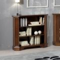 Boekenkast met 3 open vakken in gefineerd hout Made in Italy - Epona