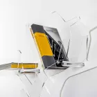 Boekenkast wit modern design Carol Wall, made in Italy Viadurini