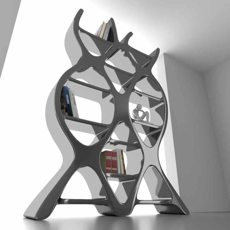 Hedendaagse design boekenkast in Adamantx® DNA Viadurini