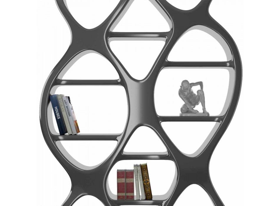 Hedendaagse design boekenkast in Adamantx® DNA Viadurini