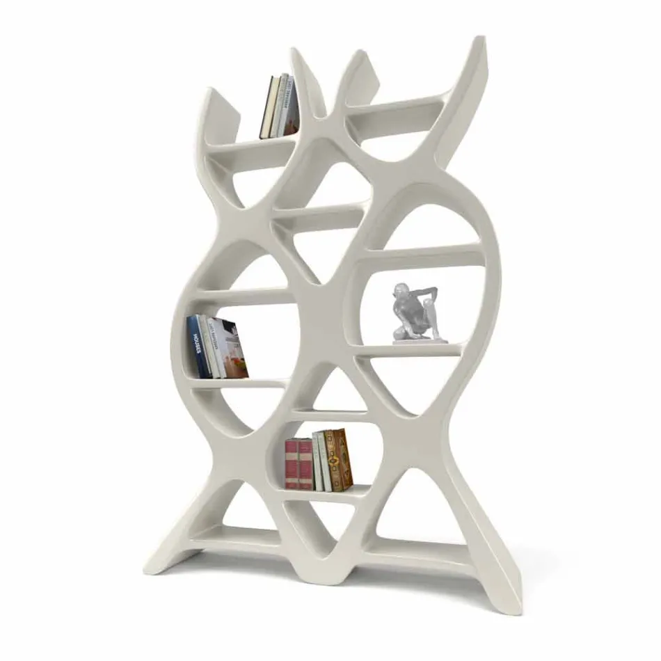 Hedendaagse design boekenkast in Adamantx® DNA Viadurini