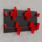 Bibliotheek Ontwerp Battikuore 130x87 (2 legplanken) Mabele Viadurini