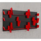 Bibliotheek Ontwerp Battikuore 186x101 (3 legborden) Mabele Viadurini