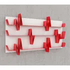 Bibliotheek Ontwerp Battikuore 186x101 (3 legborden) Mabele Viadurini