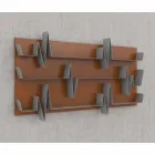 Bibliotheek Ontwerp Battikuore 186x101 (3 legborden) Mabele Viadurini