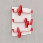 Bibliotheek Ontwerp Battikuore 90x127 (3 legborden) Mabele Viadurini