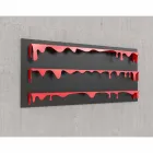 Bibliotheek Ontwerp Kolata 186x86 (3 legborden) Mabele Viadurini