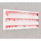 Bibliotheek Ontwerp Kolata 186x86 (3 legborden) Mabele Viadurini