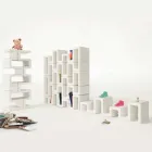 Modern Design Library Sisma Made in Italy Viadurini