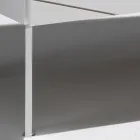 Dressoir met 3 deuren in geverfd houtacglomeraat - Ariete Viadurini