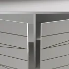 Dressoir met 3 deuren in geverfd houtacglomeraat - Ariete Viadurini