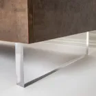 Dressoir met 3 melamine deuren en plexiglas poten Made in Italy - Mickey Mouse Viadurini