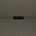 Dressoir met Mdf-structuur en voet met centrale voet Made in Italy Viadurini