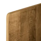 Woonkamerdressoir met 3 deuren in geknoopte eikenhouten afwerking Landelijk gemaakt in Italië - Arne Viadurini