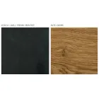 Woonkamerdressoir met 3 deuren in geknoopte eikenhouten afwerking Landelijk gemaakt in Italië - Arne Viadurini