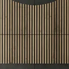 Woonkamerdressoir met 4 deuren in Scandinavisch geknoopte eiken afwerking - Bente Viadurini