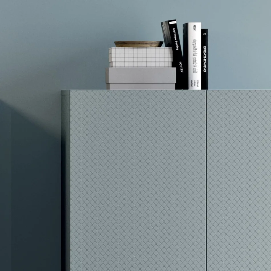 Hoge kwaliteit ecologische houten woonkamer dressoir gemaakt in Italië - Nazife Viadurini