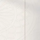 Woonkamer dressoir in wit Mdf met bas-reliëf Made in Italy - Stilea Viadurini