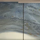 Dressoir voor woongedeelte met 3 deuren in verschillende afwerkingen Made in Italy - Ole Viadurini