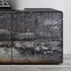 Dressoir voor woongedeelte met 3 deuren in verschillende afwerkingen Made in Italy - Ole Viadurini