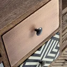 Etnisch dressoir van gerecycled mangohout en acacia Homemotion - Auriel Viadurini