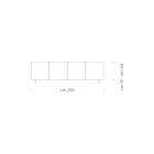 Dressoir van essenhout, handgemaakt in Italië - fantastisch Viadurini