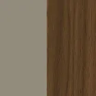 Dressoir in gelakt hout 2 deuren 3 laden Curvilineair Italiaans design - Celio Viadurini